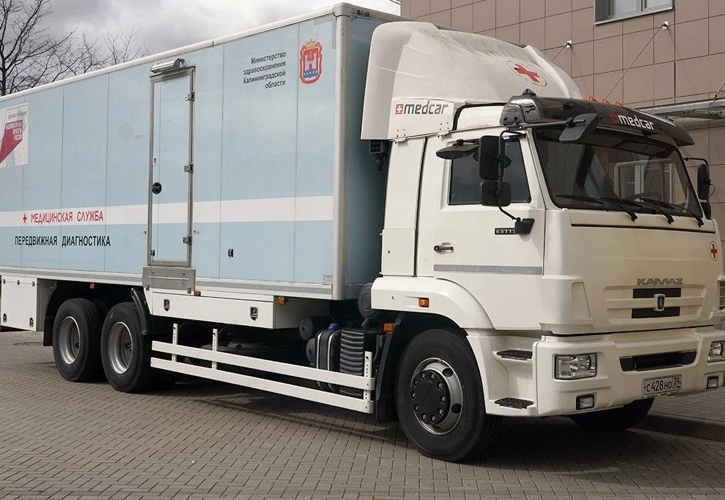 С 23 по 26 сентября передвижные медкомплексы работают в Багратионовском округе