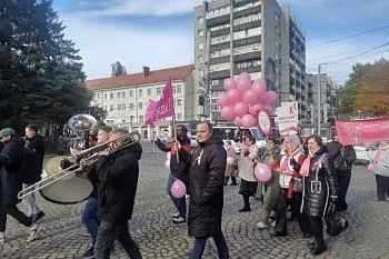 В Калининграде прошел ставший уже традиционным Марш против рака В Калининграде прошел ставший уже традиционным Марш против рака