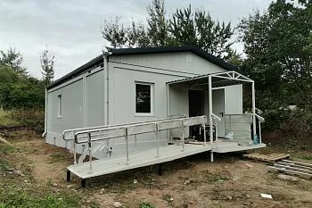 Близятся к завершению работы в новом фельдшерско-акушерском пункте в поселке Прибрежное под Гурьевском Близятся к завершению работы в новом фельдшерско-акушерском пункте в поселке Прибрежное под Гурьевском